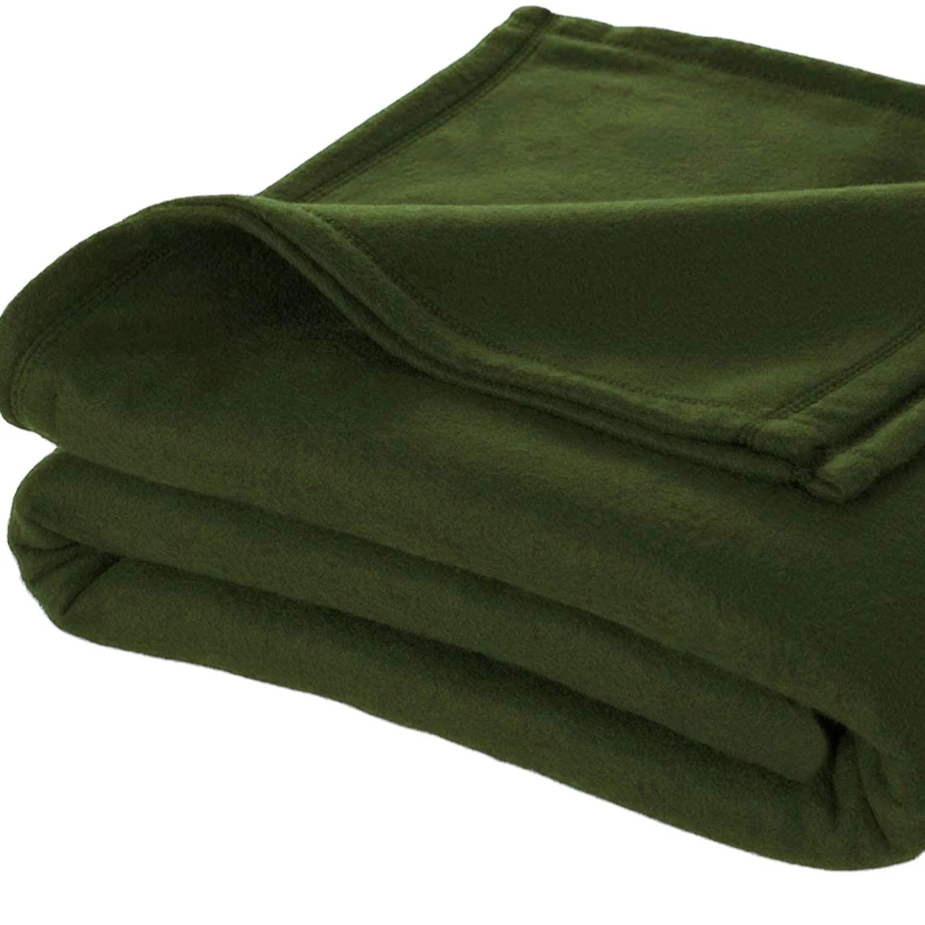 CVS BSCI 100% полиэстер оливковое Флисовое одеяло в стиле милитари для диванов или кроватей Мягкие плюшевые одеяла производители армейского одеяла
