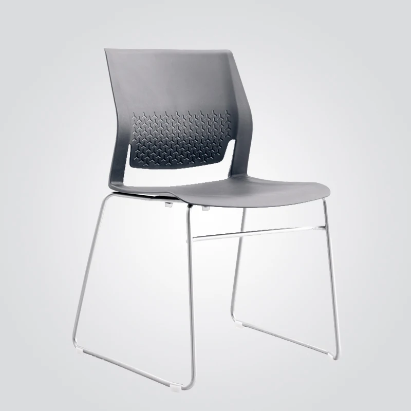 High quality design modern wholesale dining room furniture Mid back Colorful PP plastic Dining chair