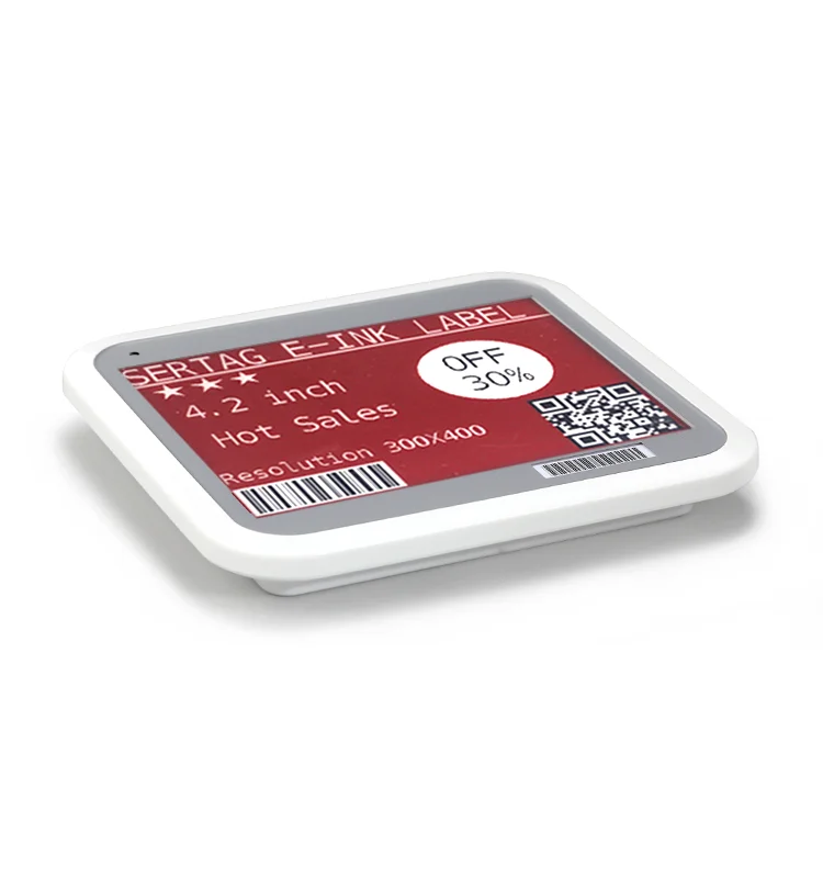 
RF alarming security e-ink price tag 