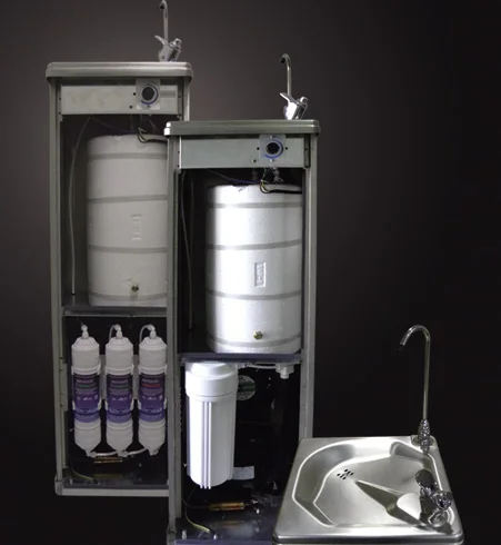 Water chiller machine POU Water fountain Public water cooler  Bottle filling station for outdoor drinking