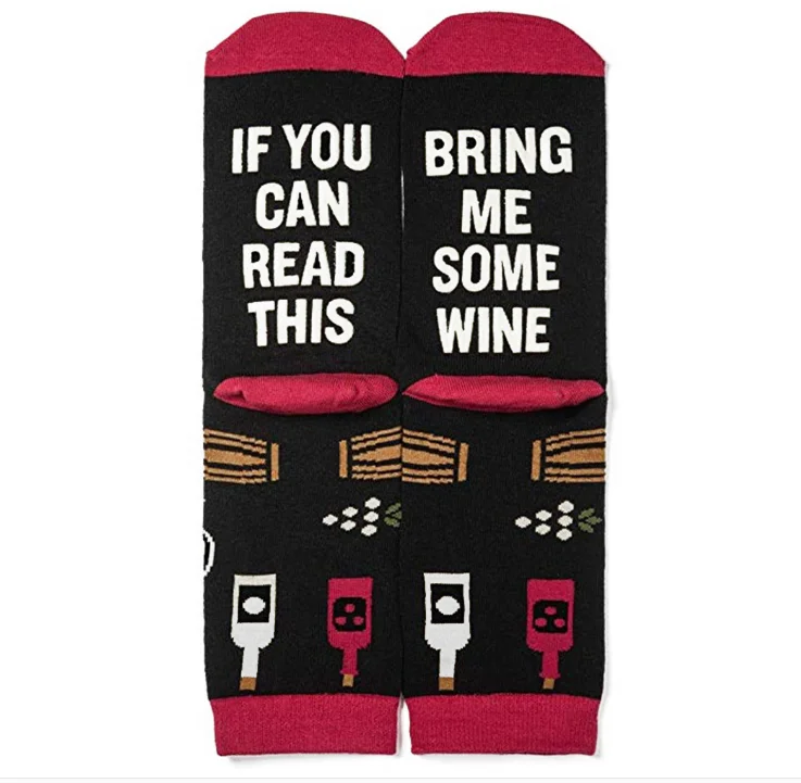 sublimation gray winter canada women red stripe light gray work socks