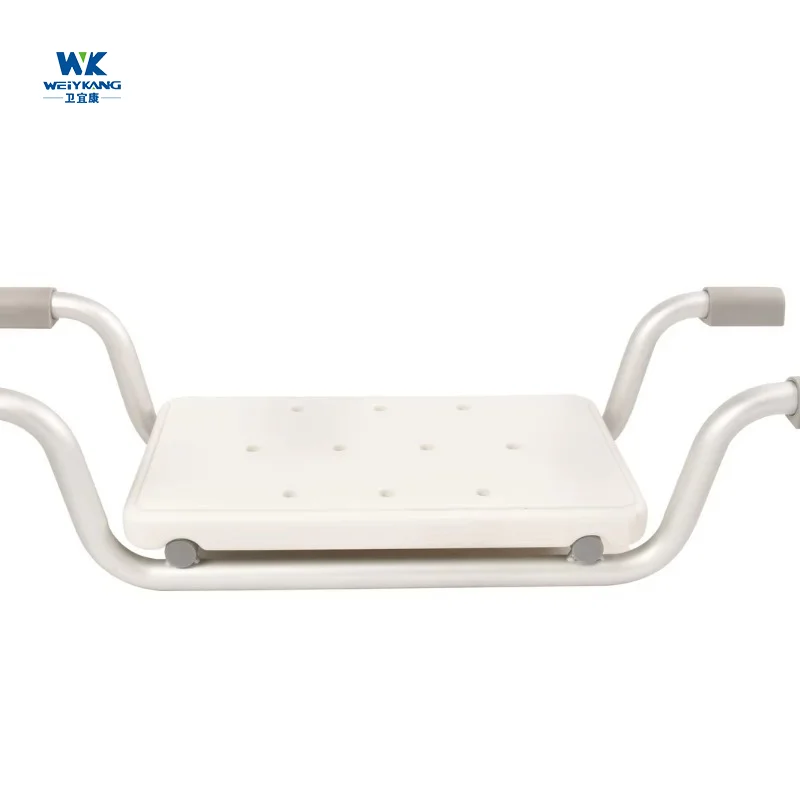 Rea price wholesale Adult Bathing Seat Adjustable Bath Stool Aluminium Shower Seat bathtub stool