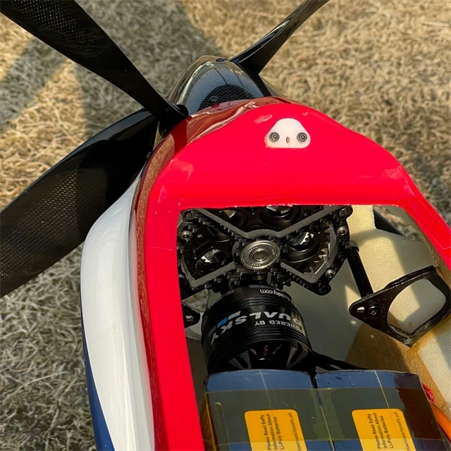 Dualsky Crs3000 Coaxial Twin-Propeller Power System F3a Remote Control Coaxial Contra-Axis Aerobatic Aircraft