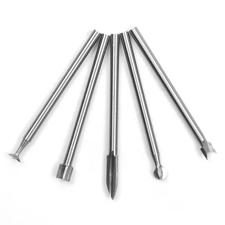2025 5 in 1 AT-DW4 Sets for Handicraft Carving Wood Drill Bit Accessories