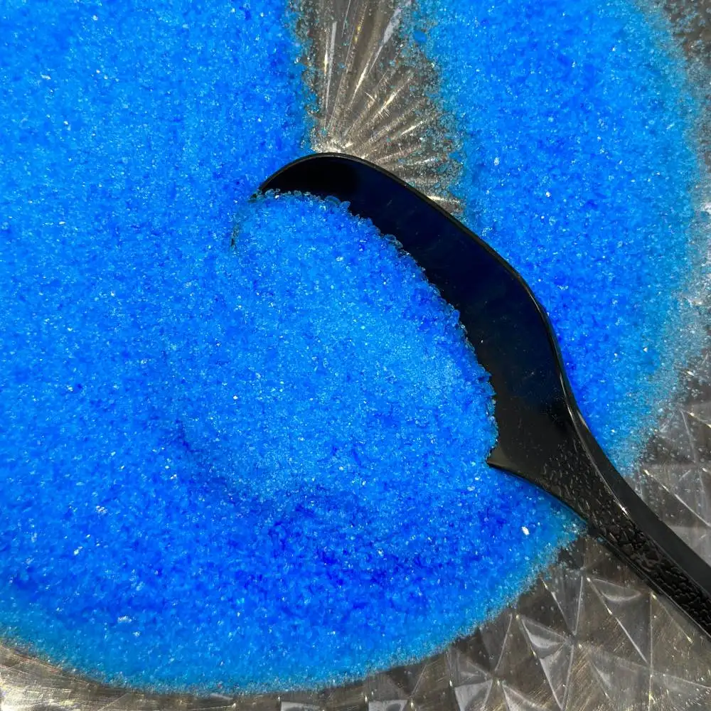 Bile Alum 99% content Feed Grade Blue Copper sulfate Cupric Sulfate Pentahydrate Industrial grade for sale