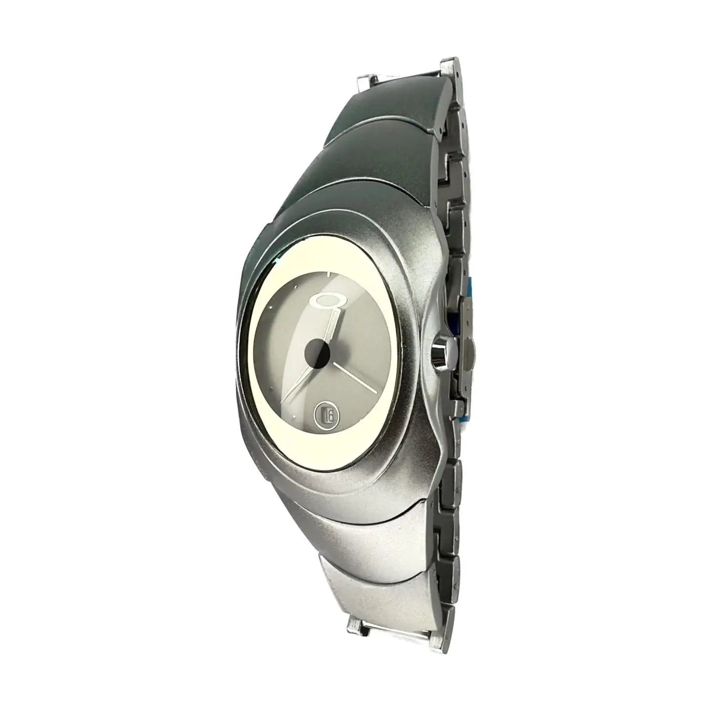 Y2K Retro style Oval Metal Watch medieval fashion trend watch