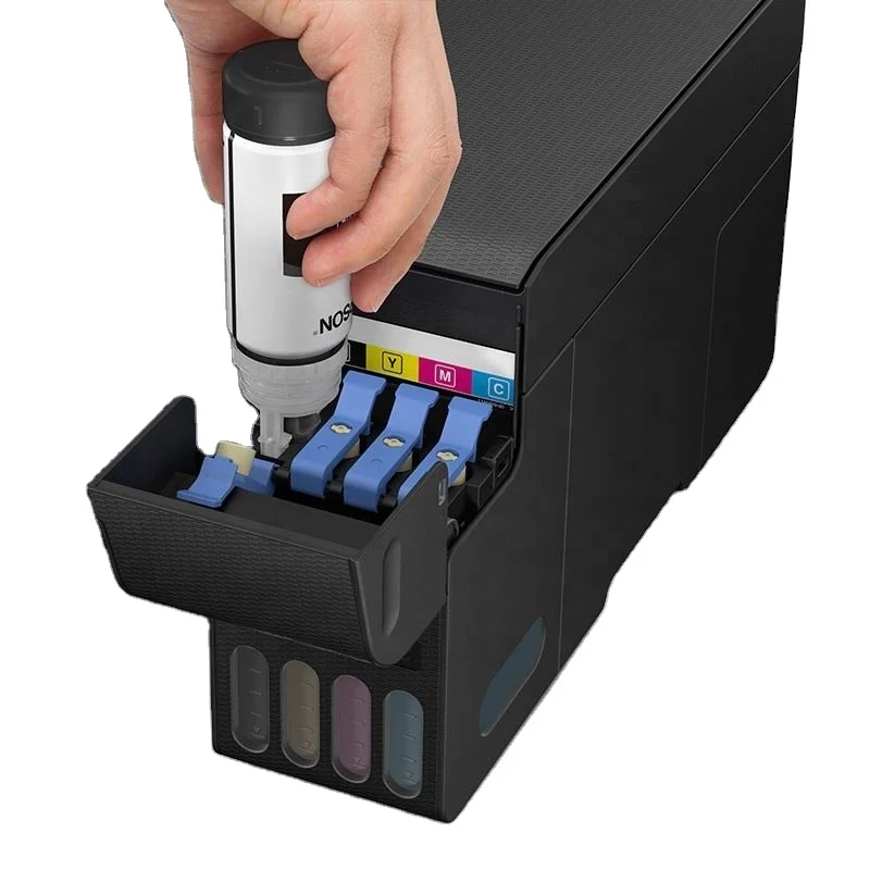 Hot sell A4  Wifi L3158/L3258  3158 3150 desktop 4 color ECOTANK multifunction Integrated inkjet printer for epson printer