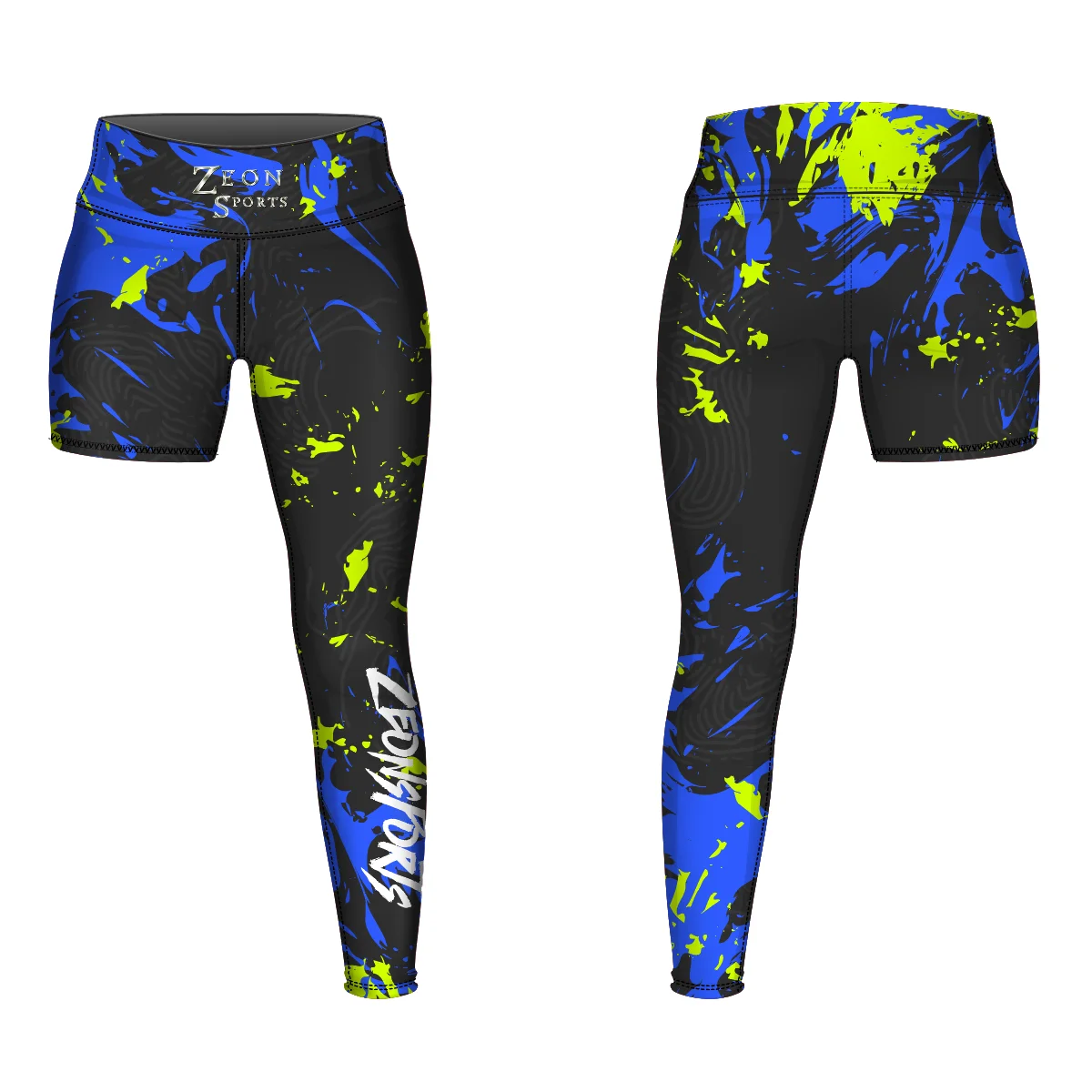 New arrival custom logo design womens Yoga leggings tights pants one single legged legging yoga pants tights