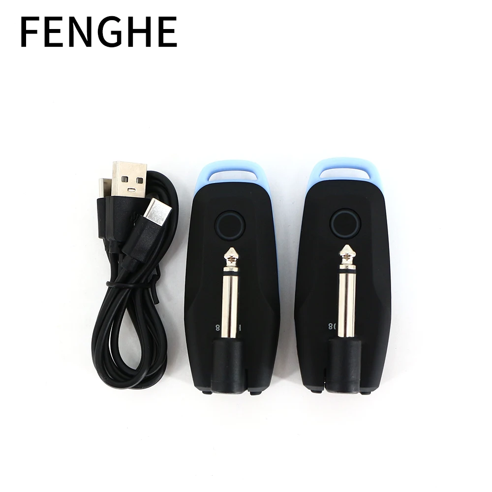 NEW DESIGN HC-08 Wireless Guitar System UHF Audio Wireless Guitar Transmitter Receiver for Guitar Bass Electric Instruments