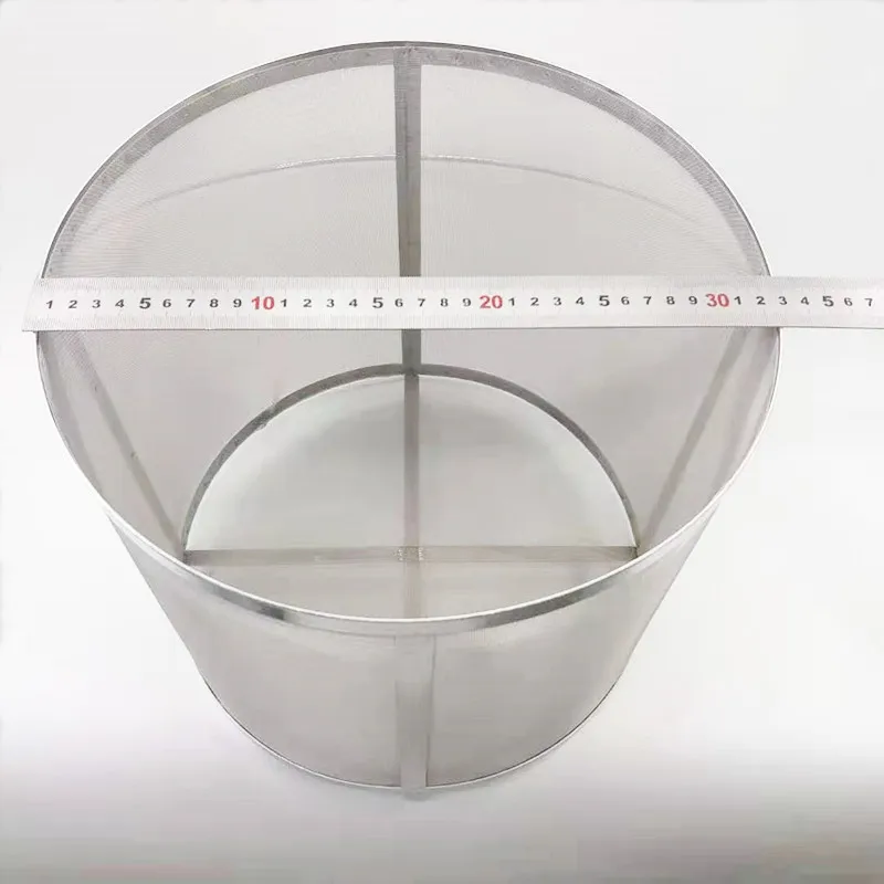 400 micron home brewing stainless steel beer brew hop filter strainer grain basket for homemade beer