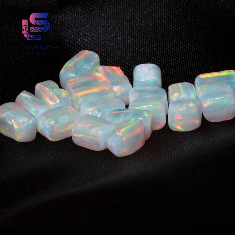 Jewelry Factory Resin Free Lab Created Jelly Opal Cabochon Wholesale Colors Synthetic Opal Stone