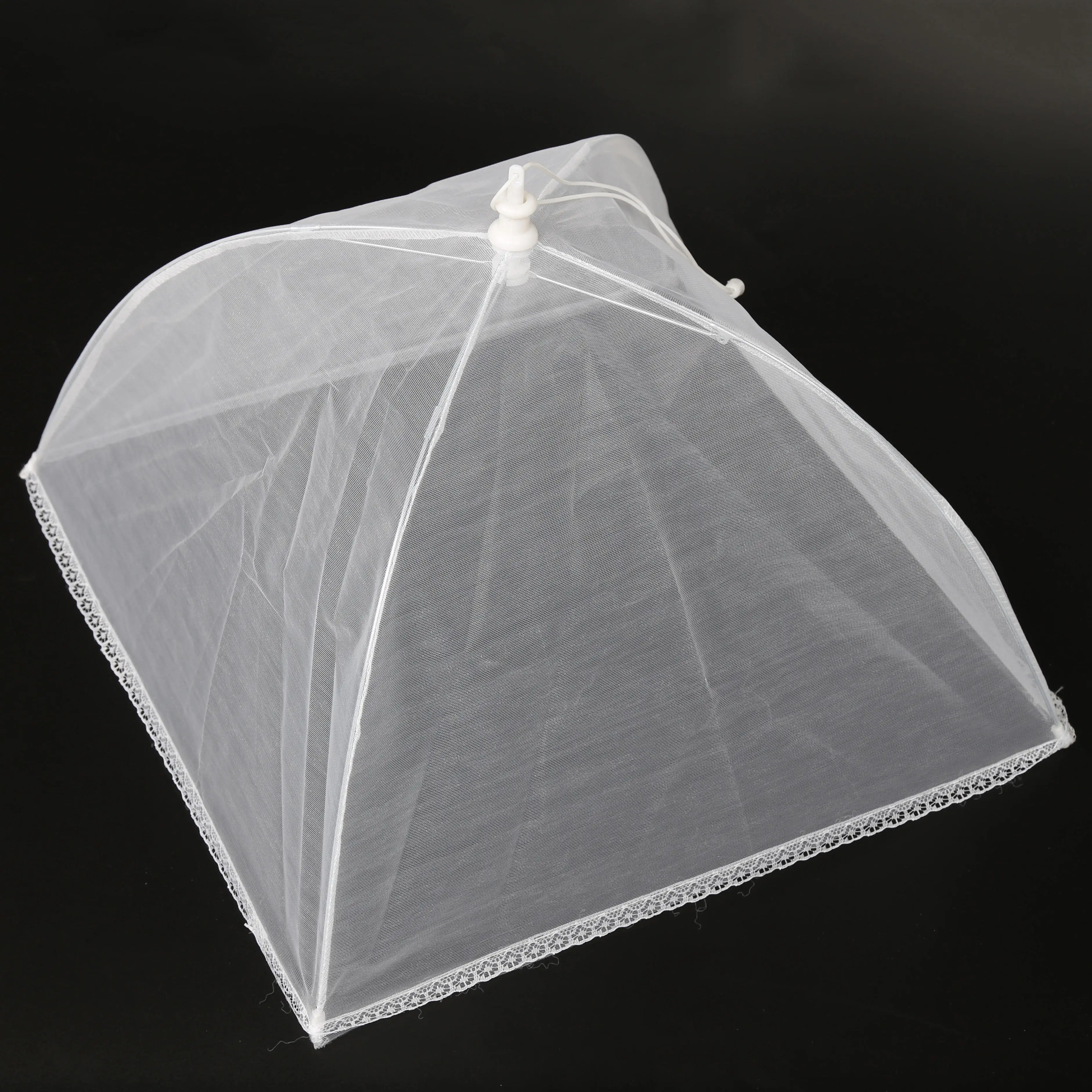 Collapsible Outdoors Food Cover Net Reusable Covers Mesh Tent Umbrella Foldable Food Cover