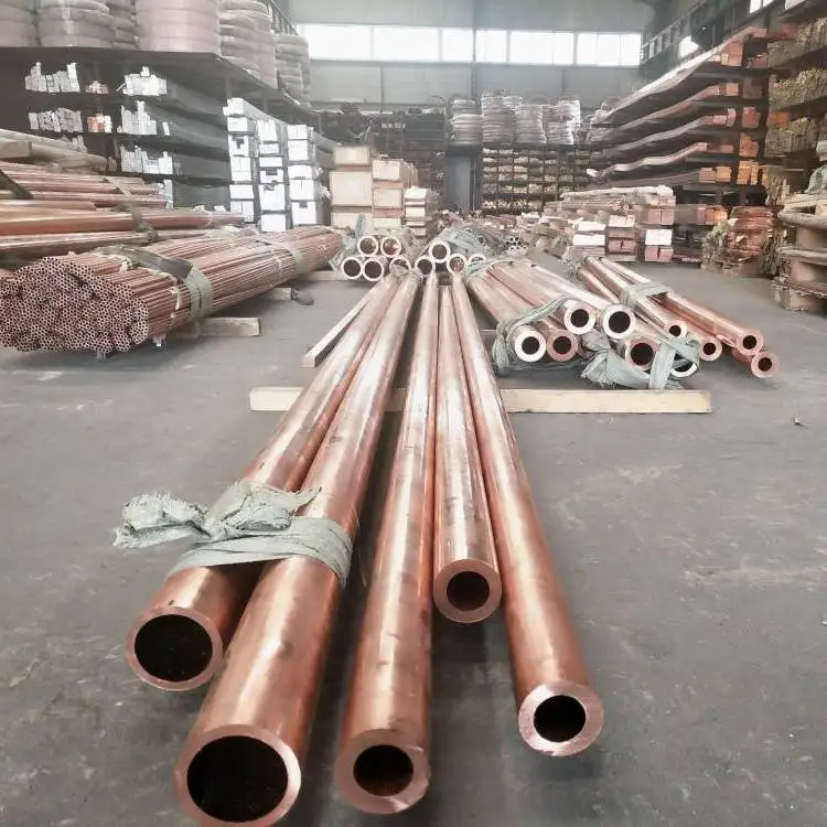 Straight Soft C11000 C12000 C10100 Pure Red copper Water Tube