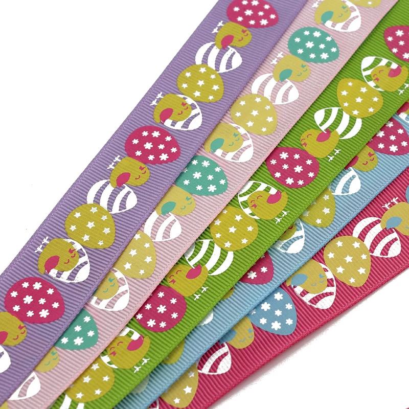 Factory wholesale direct sales 25mm printed ribbon organza ribbons decorative for ribbons