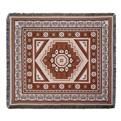 Cross-border direct supply of Indian style camping blankets Bohemian ethnic style sofa blankets line blankets