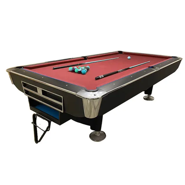 Factory solid wood wholesale fancy nine ball billiard table