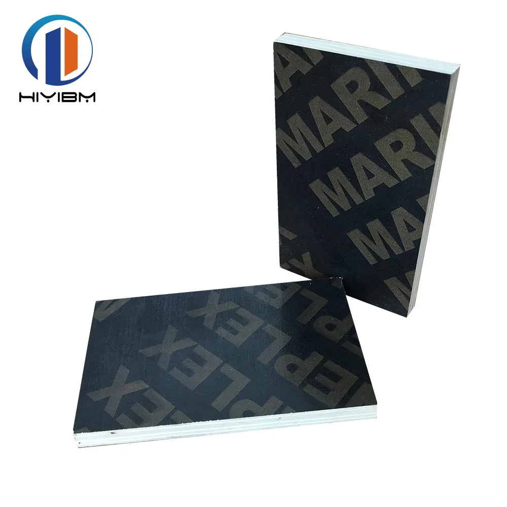 Black Brown Waterproof Shuttering Sheet 21mm Film Faced Red Face Poplar Core Plywood Lumber Construction Use Lvl Beam