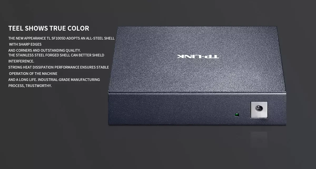 TP LINK TL-SF1005D 5-port 100M switch 4-port network cable splitter shunt network monitoring