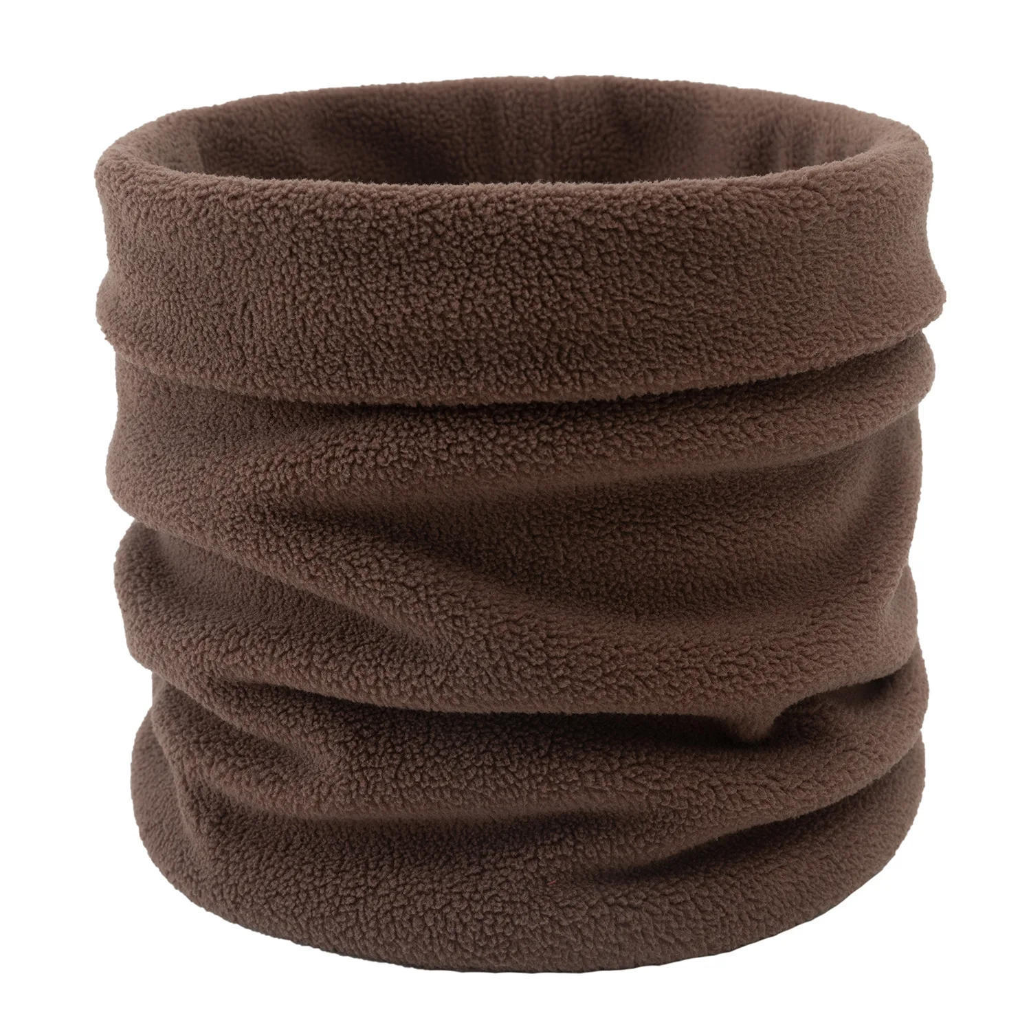 Флисовый шейный утепленный шарф плотный теплый ветрозащитный лыжный для мужчин и