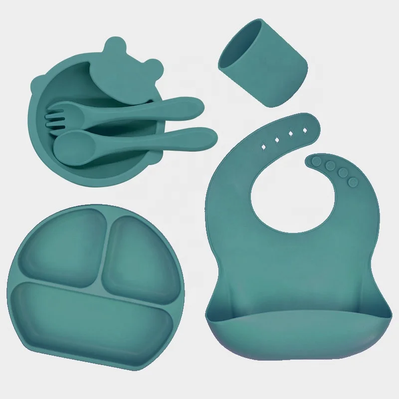 Набор ложек для кормления ребенка без БФА пищевой силикон набор