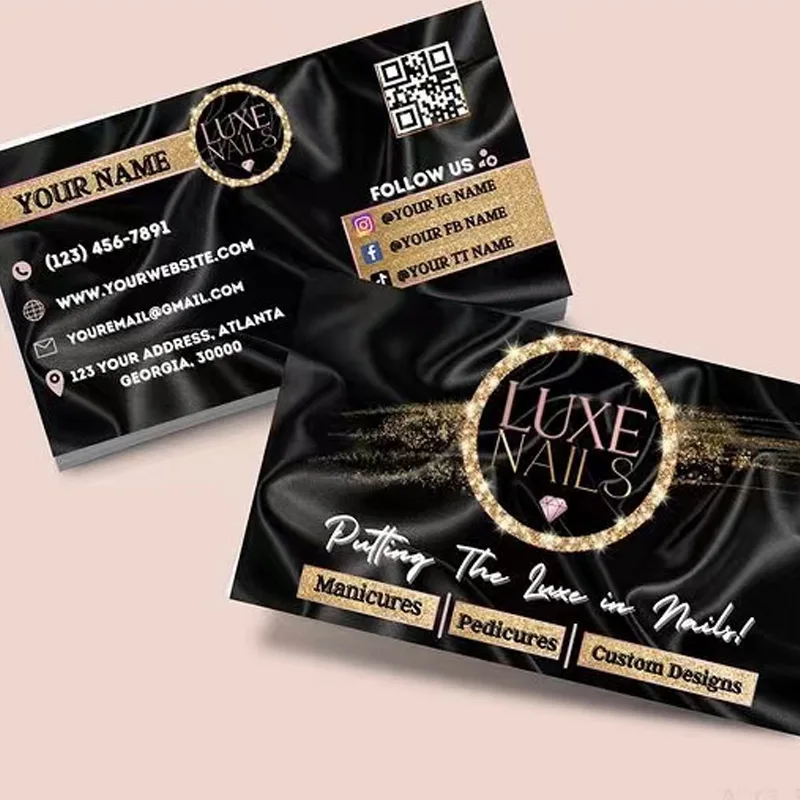 Luxury Custom  Plastic Business Cards Embossed Number Credit Card Membership Gift ID PVC Business Cards With Logo