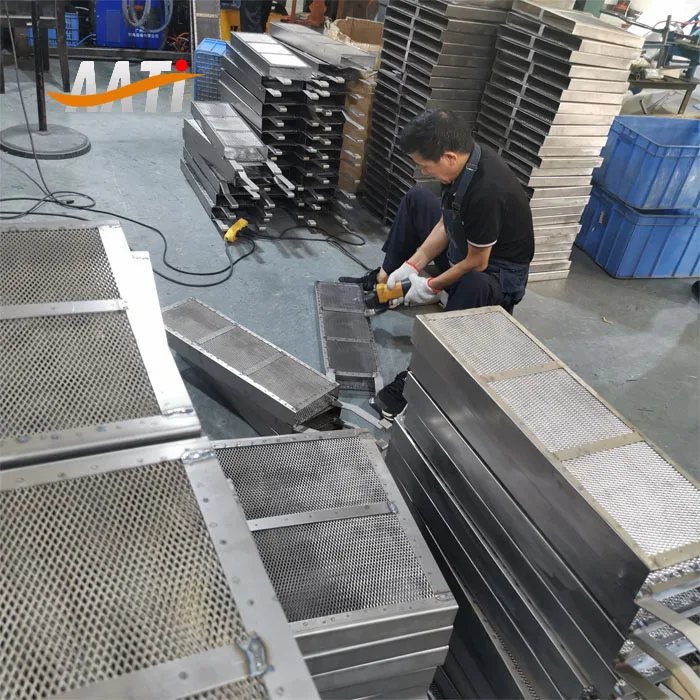 Gr1 Gr2 custom Titanium anode basket for plating electroplating titanium baskets anode baskets bag