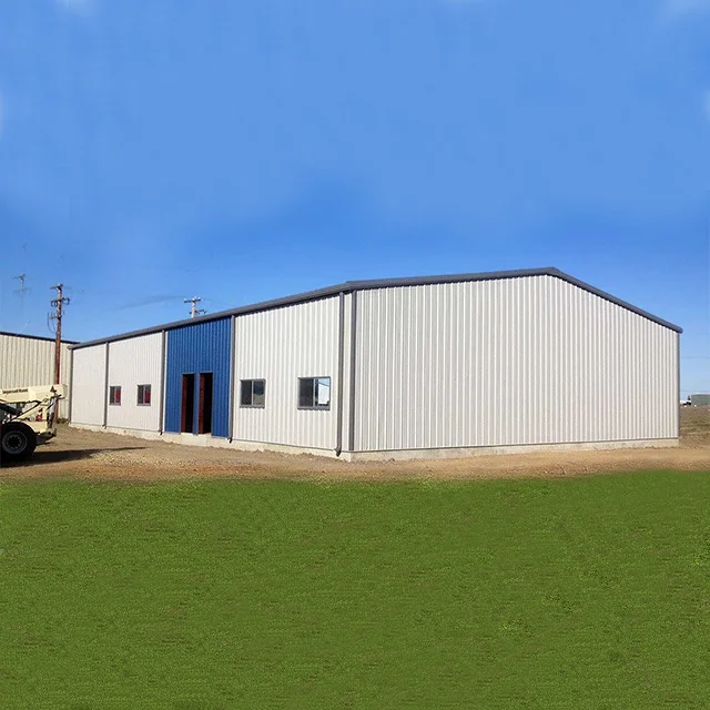 Steel Structure Hot Kits Prefabricated Drawing Steel Structure Building Horse Storage Shed Barn