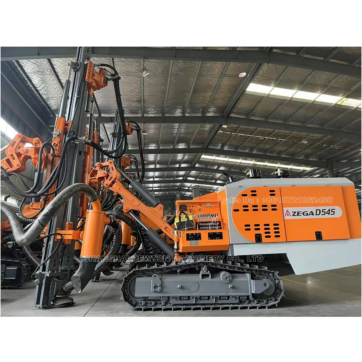 zhigao ZEGA D545 Blast Hole DTH Drilling Wagon Rig High-speed Railway Construction Drill Rig