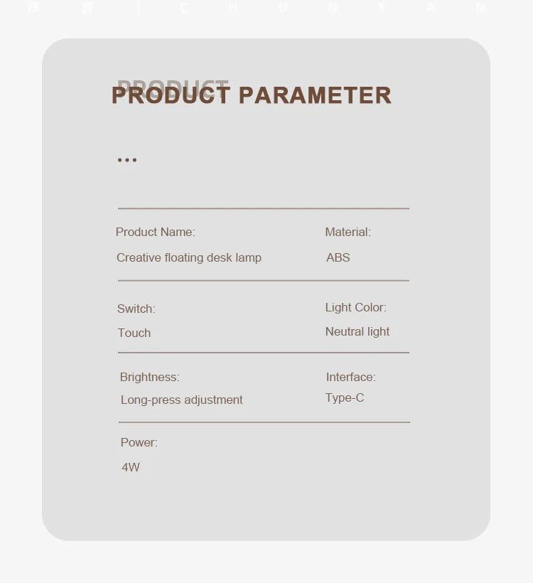 Led Light With Phone Charger Station Wireless Charging Suspension Lamp Suspension Floating Levitating