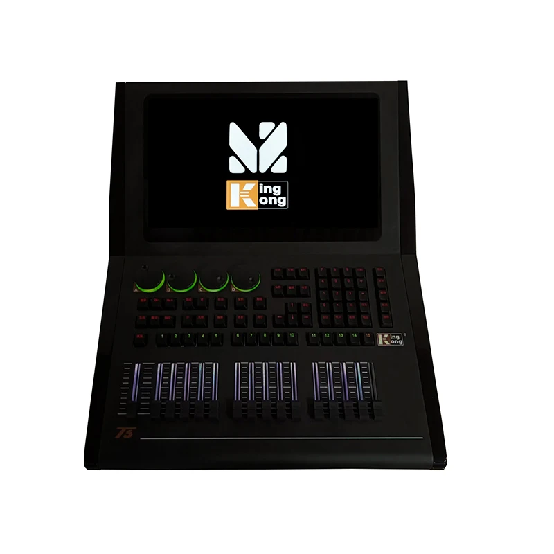Контроллер Dmx512 сценическое оборудование Подвижная головка консоль контроллер освещения T3 легкий вес сценическая миксер KingKong
