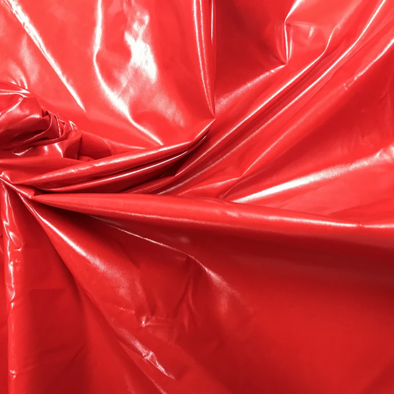 Oil cire finishing waterproof nylon taffeta down jacket fabric