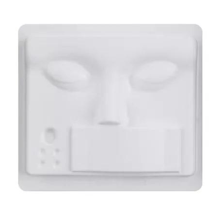 Face practice base eyelash extension display board square plate face three-in-one novice training practice eyelash base