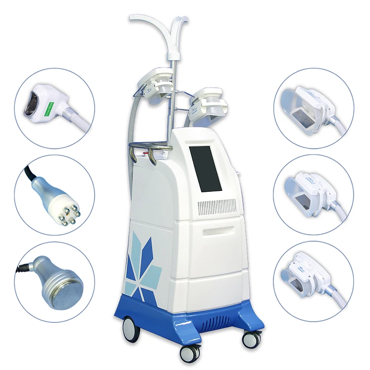 Cryo Cool Slimming Therapy Cold Sculpting Machine With Cavitation RF For Weight Fat Loss Body Contouring Treatment Commercial