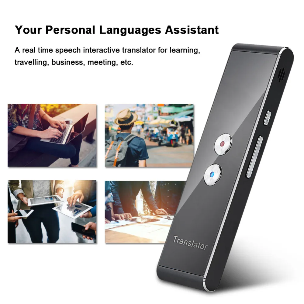  MSDS Certification High-end Upgrade Version Smart Instant Voice Translator T8+ Two-Way Real Time 43-Languages