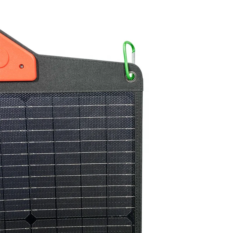 200W portable outdoor mobile power cell phone charging solar panel ETFE film laminated solar folding bag