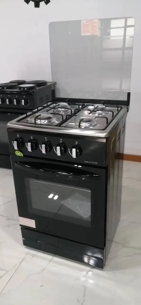 Combustible gas electric oven connected upright multifunctional intelligent household 4 gas outlets