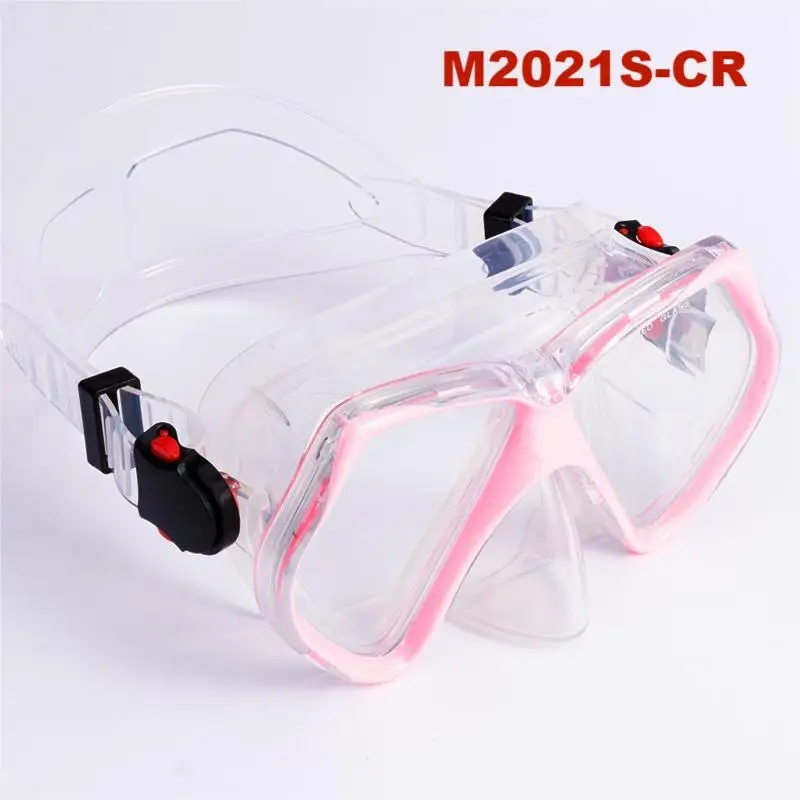 pvc diving google mask silicone purge colorful mask diving for adult