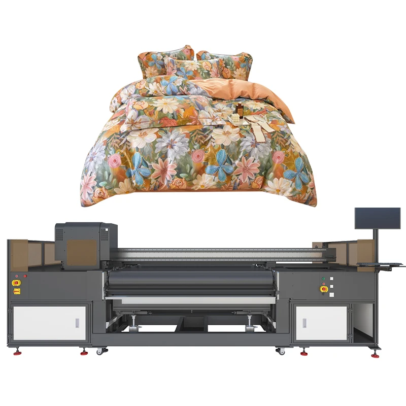 Tongda TD1808 Automatic Digital Inkjet Printer Textile Fabrics Digital Printing Machine with reactive/disperse/acid/pigment ink
