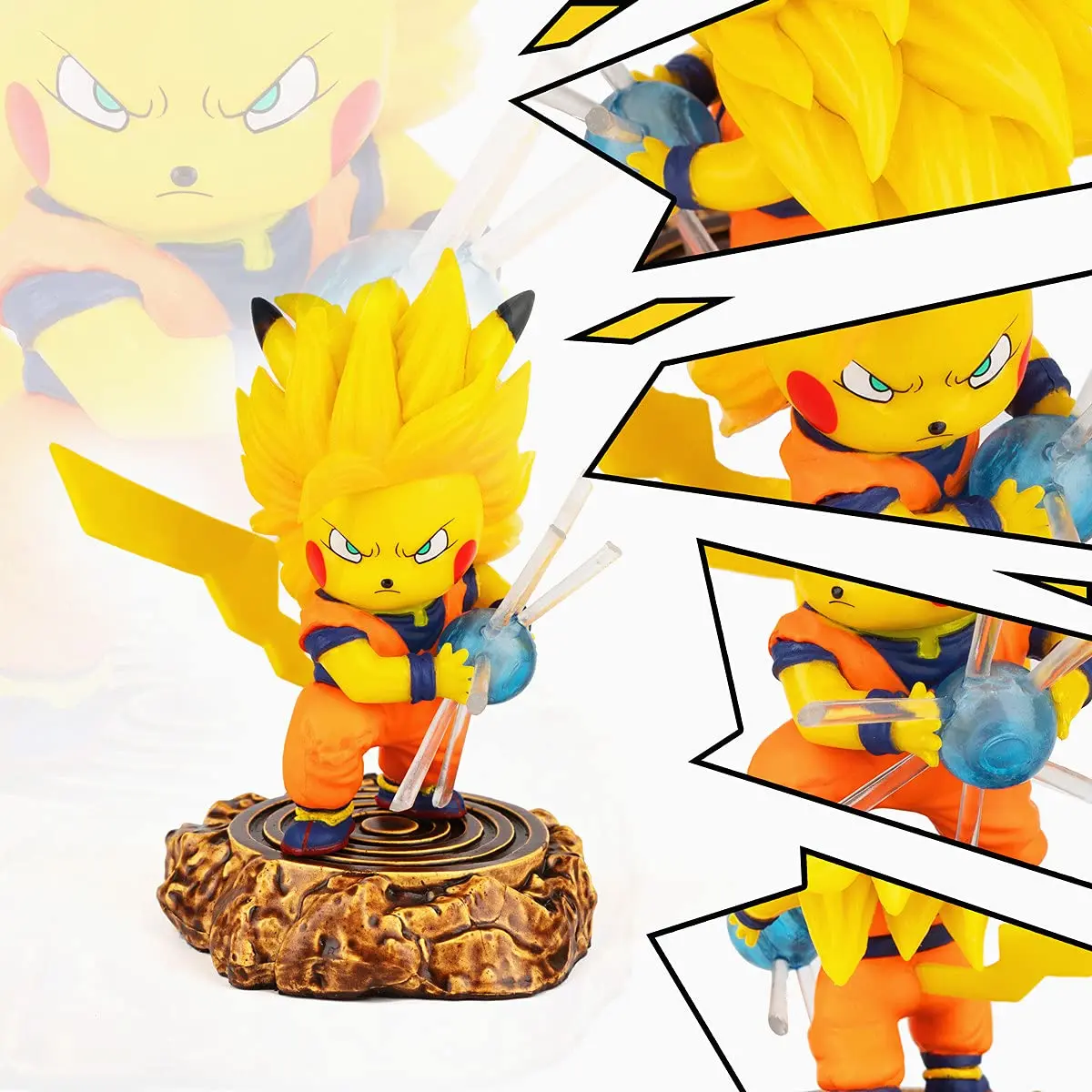 Подарки на день рождения косплей Гоку фигурка GK Super Saiyan коллекционная экшн-фигурка для детей аниме