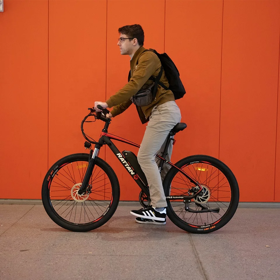 Распродажа Бесплатная доставка EUR550! Дропшиппинг ротанга 26 дюйм 350 Вт ретро Электрический дорожный велосипед Электрический горный велосипед/электрический велосипед