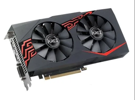 Новый оригинальный A-S-U- S EX RX580 2048SP GPU 8G a-m-d gpu основной видеокарты 580
