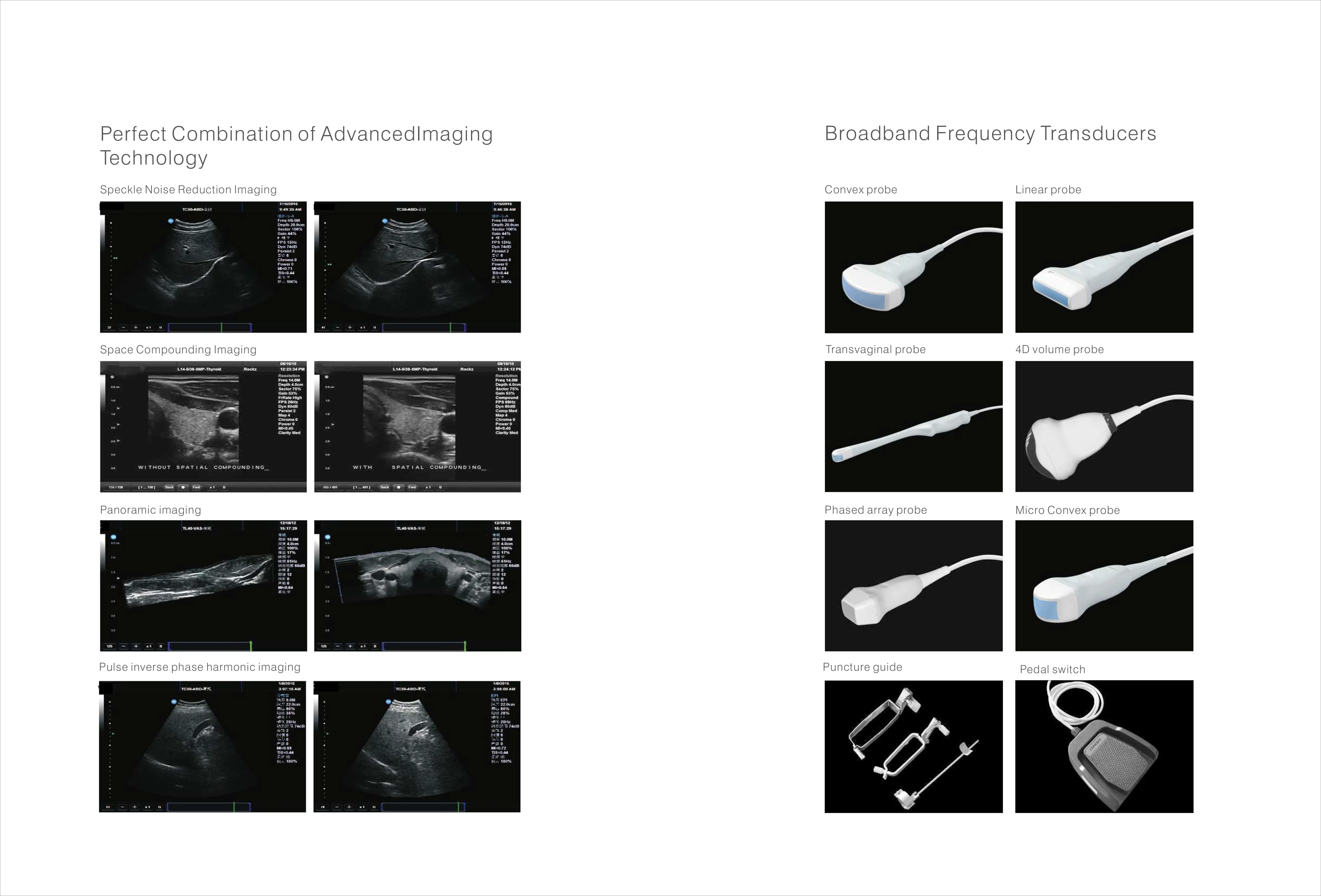 Медицинский ультразвуковой аппарат больничный Цветной Допплер диагностический 3D 4D тележка