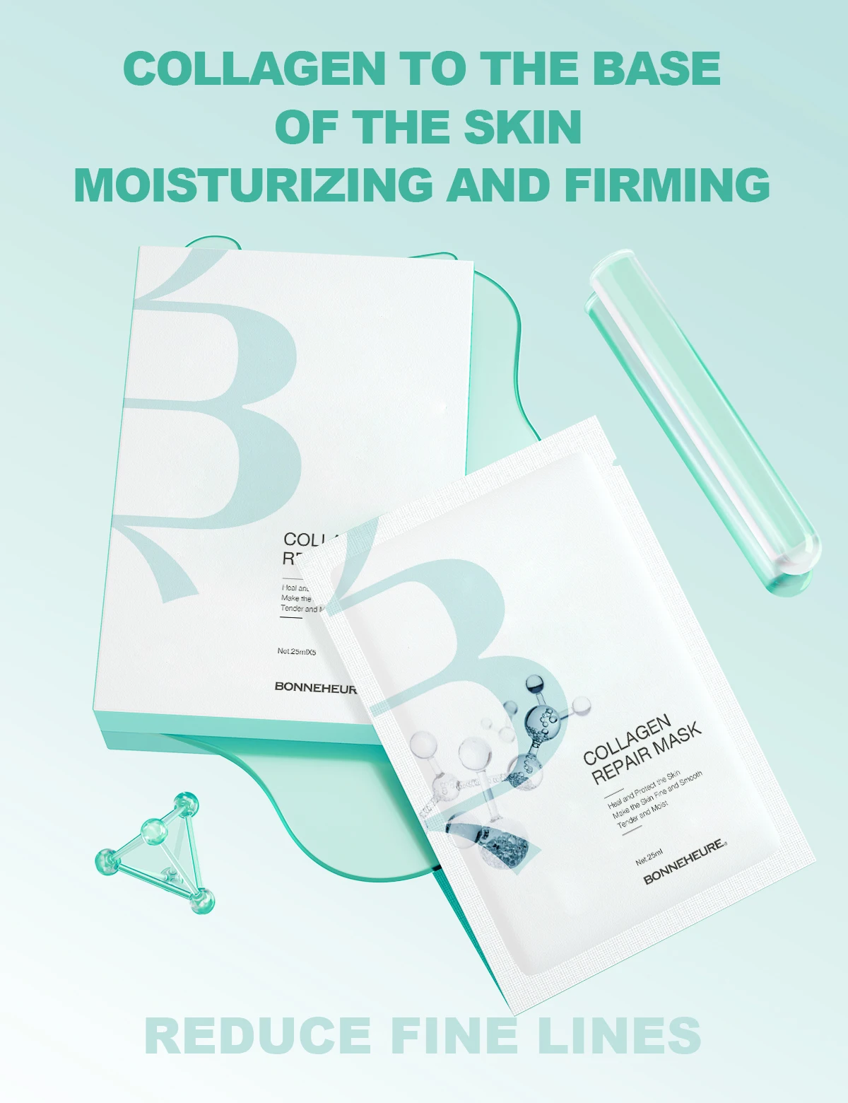 Best Selling Deep Hydration Collagen for Face Powerful Moisturizing Recombinant Type III Human Collagen Mask