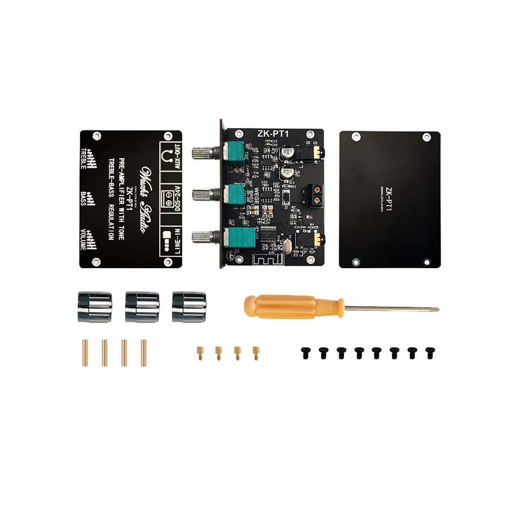 Wireless 5.0 Tone Pre-stage Amplifier Dual Channel Stereo Audio Decoder Board