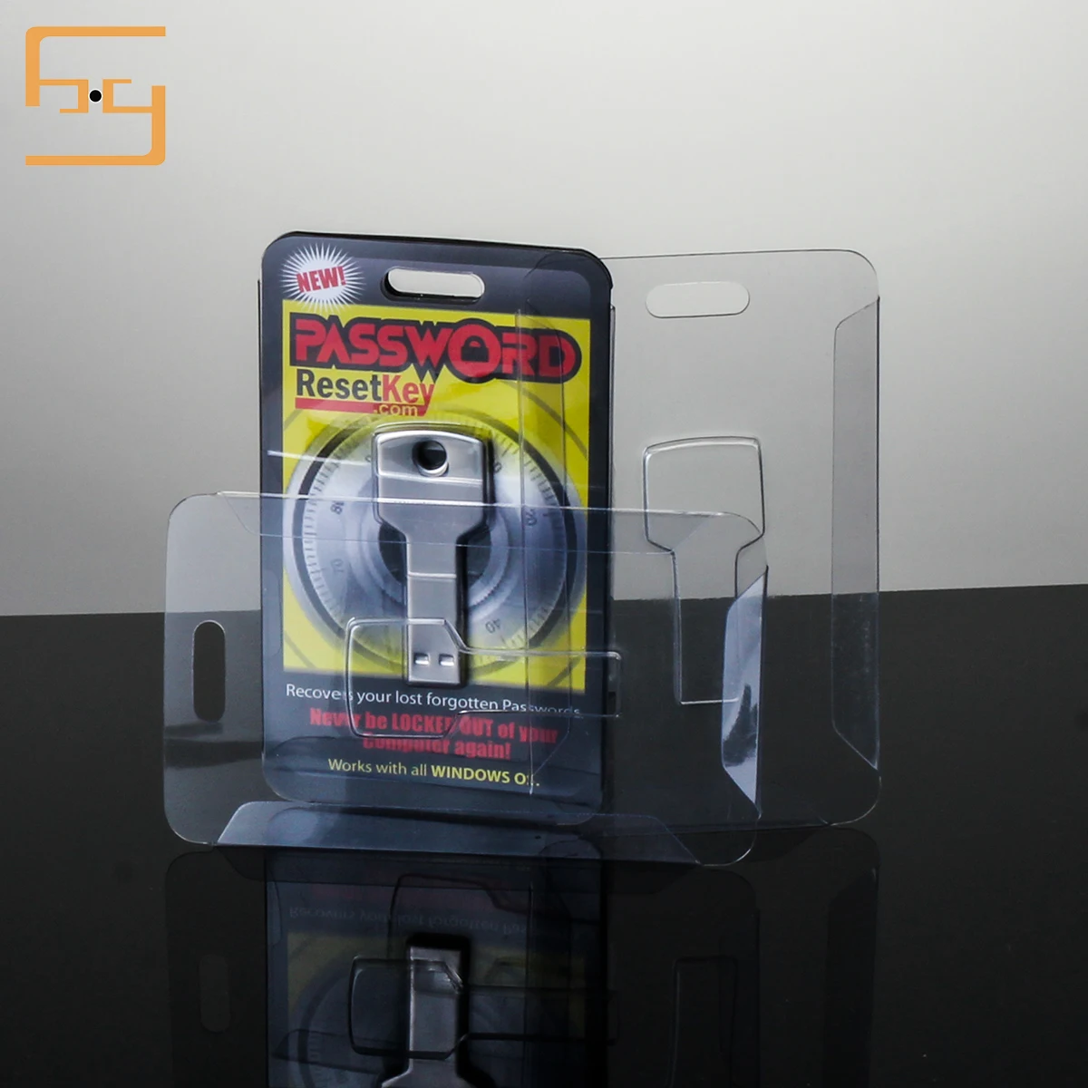 OEM Model Plastic Clamshell Card Packaging Consumer Electronics PET Edgefold Sliding Blister