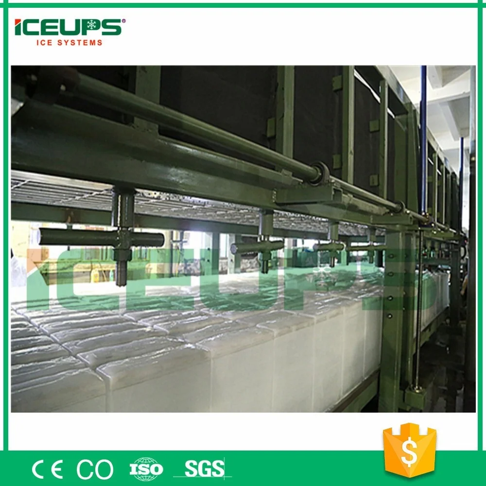 
Energy Saving Direct Cooling Ice Block Machine with Water Cooling / Evaporative Cooling KMBZ-10T 