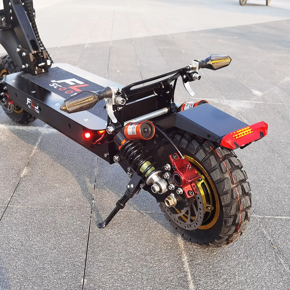 Hotsale New Electric Scooter 48V 2400W Fat Off Road 10inch Dual Motor Tires Scooter For Adult