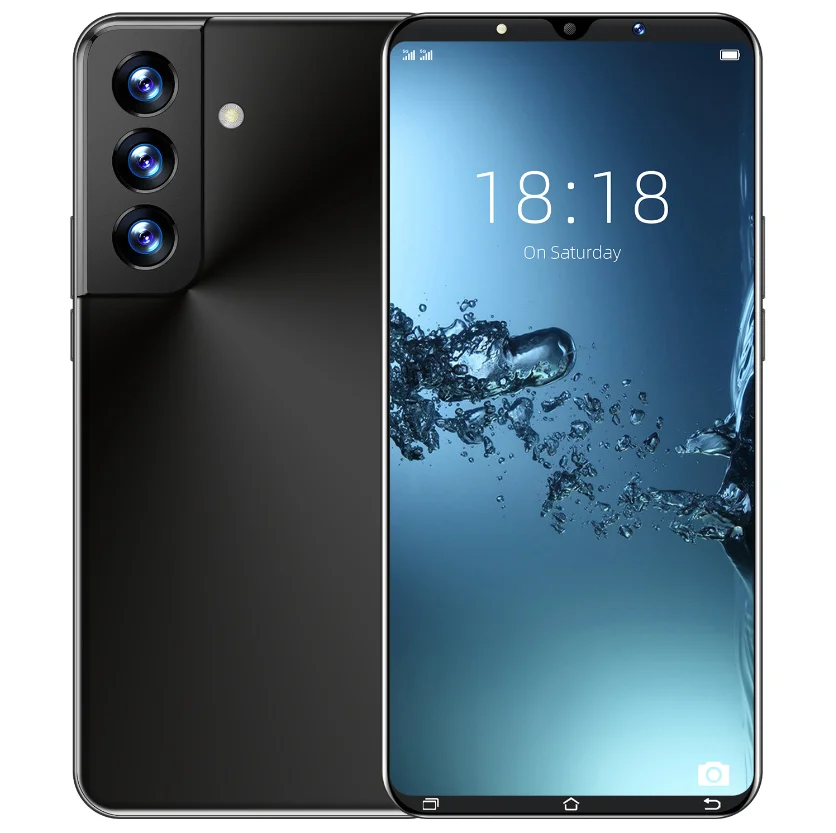 Factory wholesale low price Smartphone S21+ Ultra 5.3 Inch display 16+512GB 5G LET Global version mobile phone