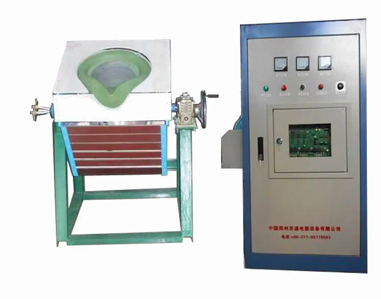 Capacity 10kg Electric Metal Melting Furnace for Heating Experiment