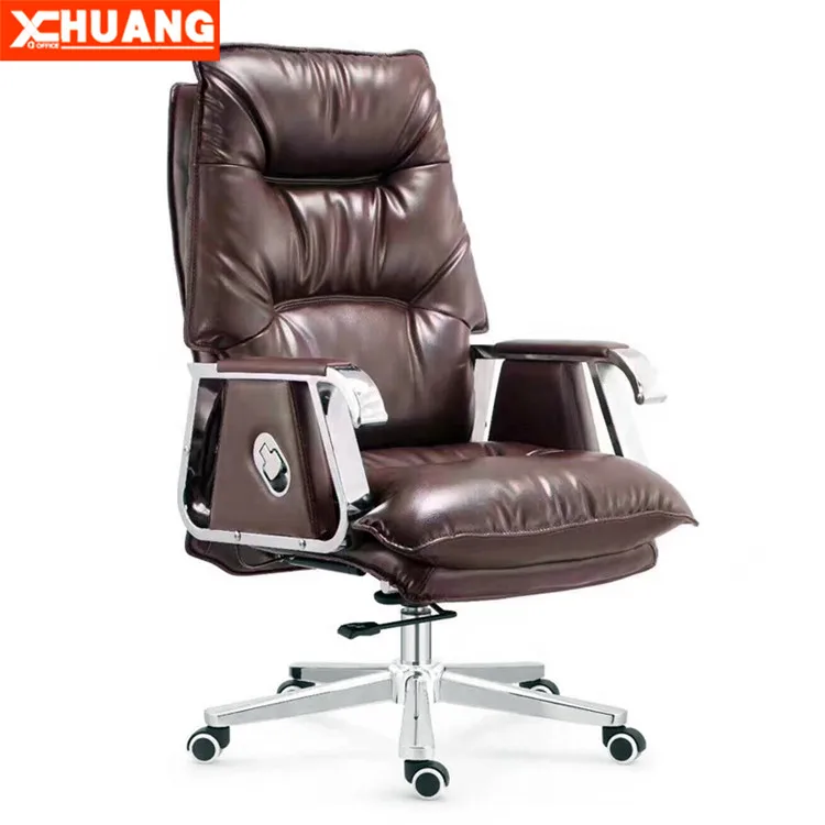 Wholesale Ergonomic Manager Chairs Modern Luxury PU Leather Swivel Chair For Boss Chair